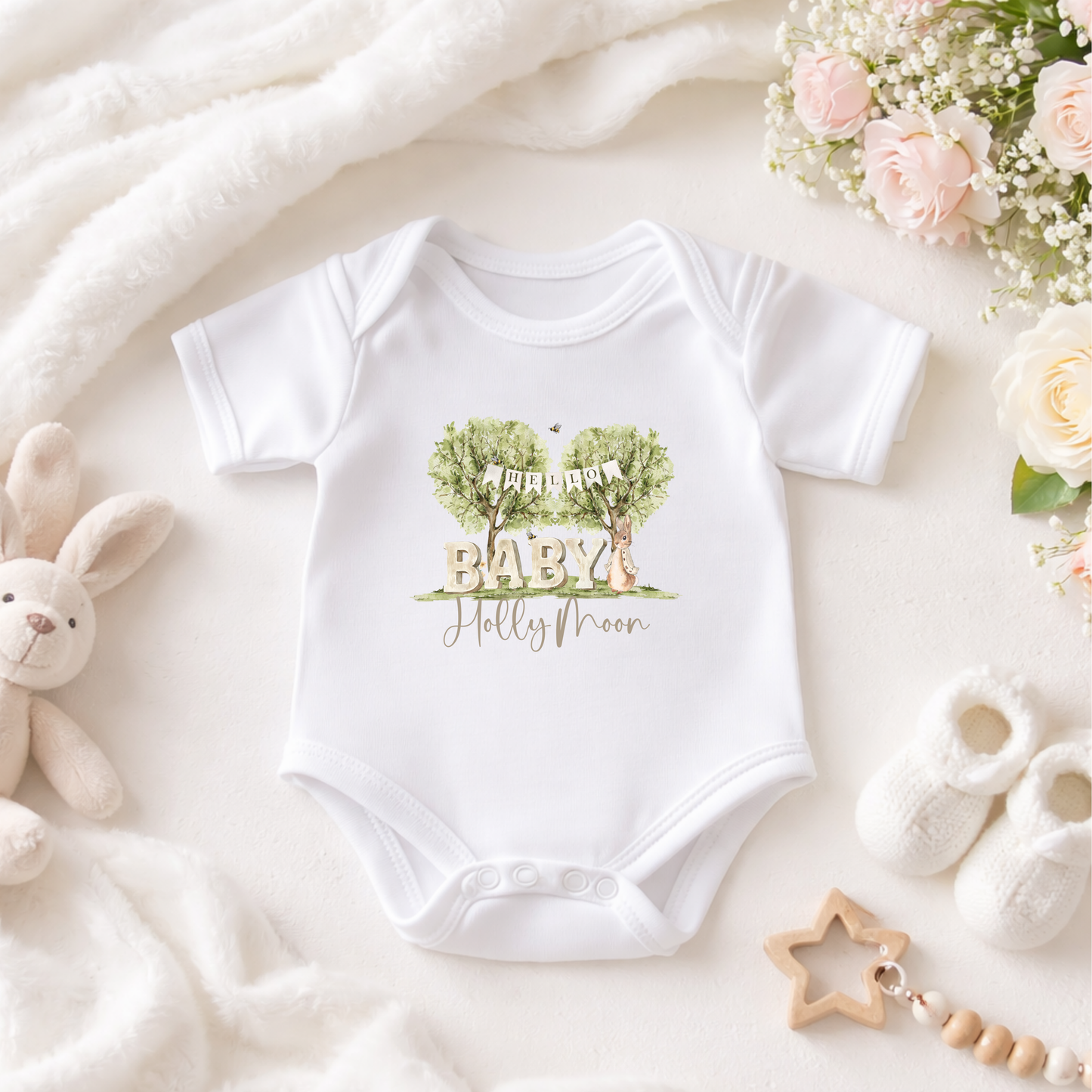 Hello Baby Vest