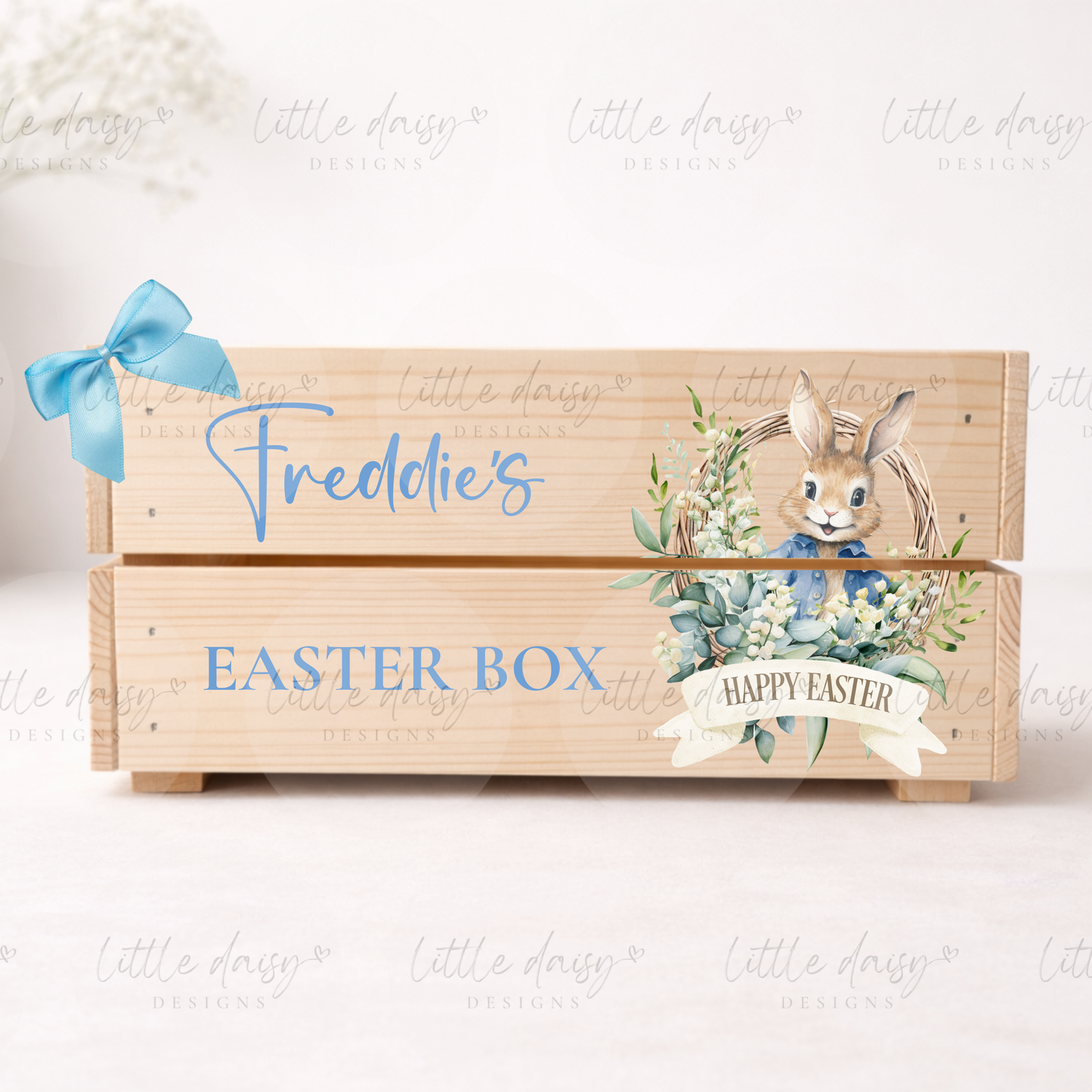 Easter Bunny Gift Crate