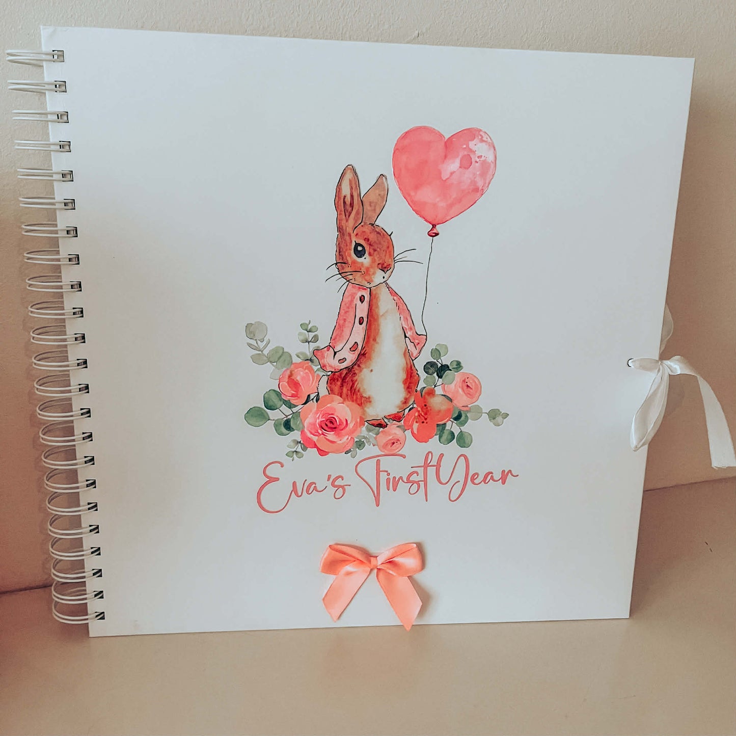 Floral Rabbit Scrapbook