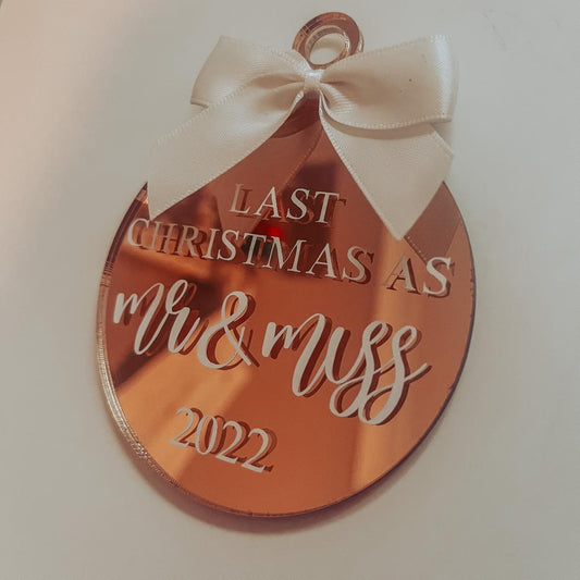 Acrylic Bauble