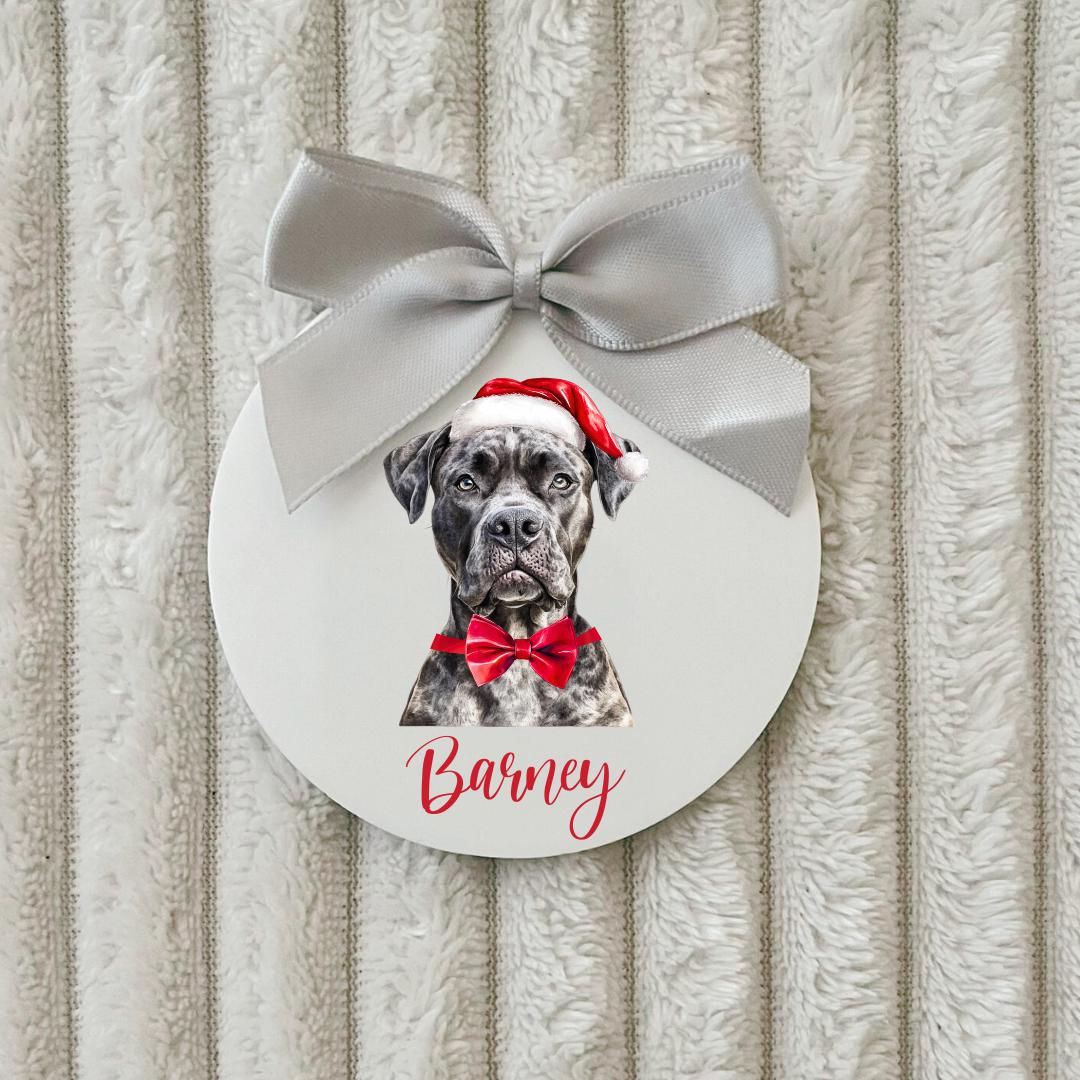 Dog Christmas Baubles