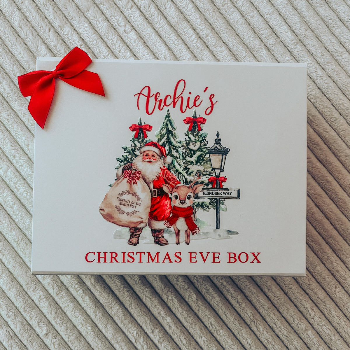 Santa & Reindeer Gift Box