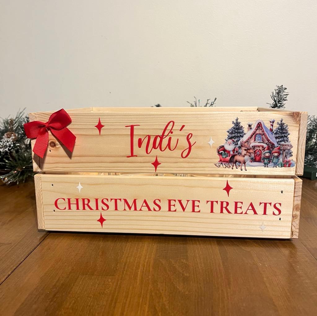 Christmas Scene Crate