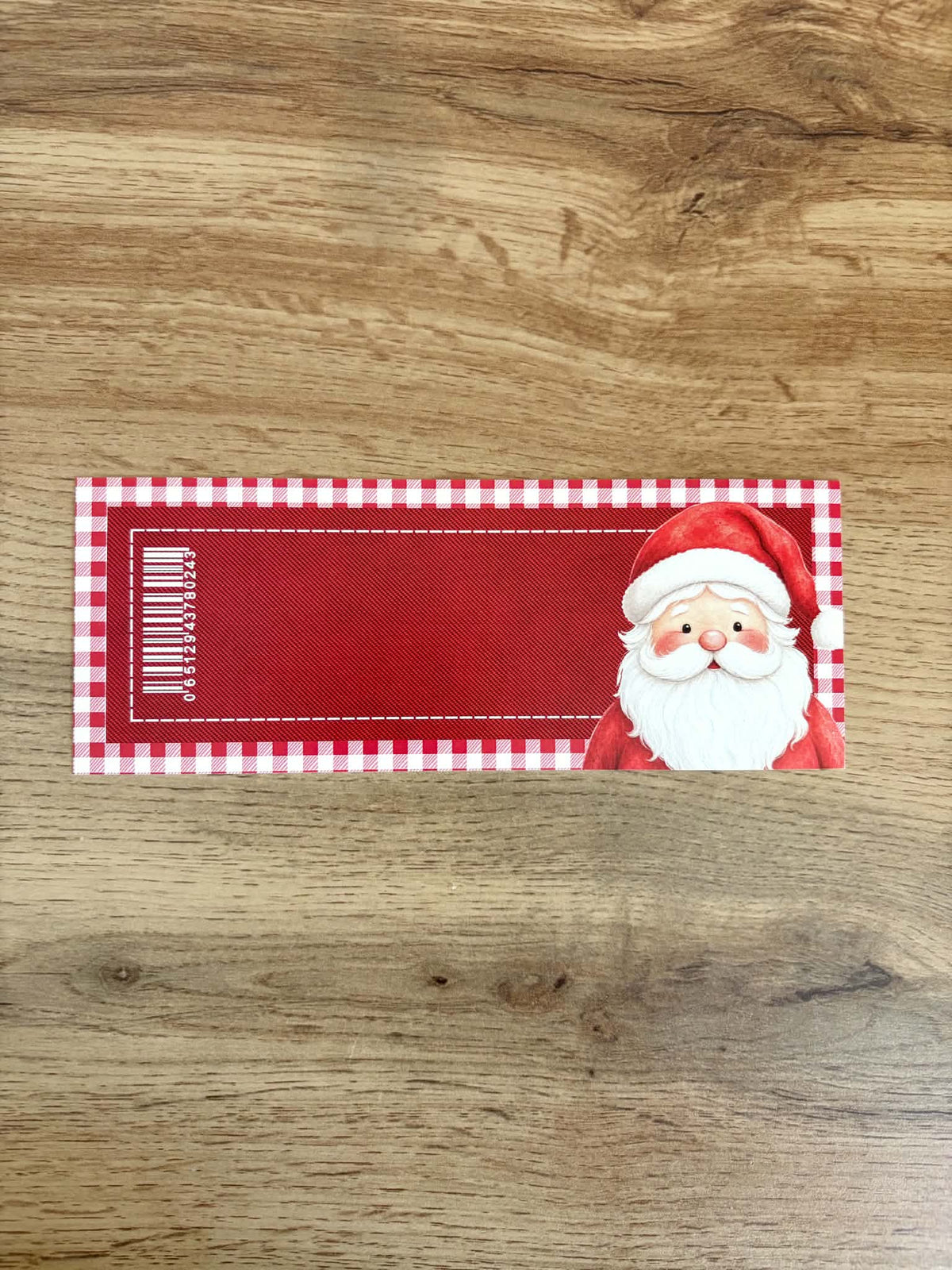 Red Gingham Santa Collection