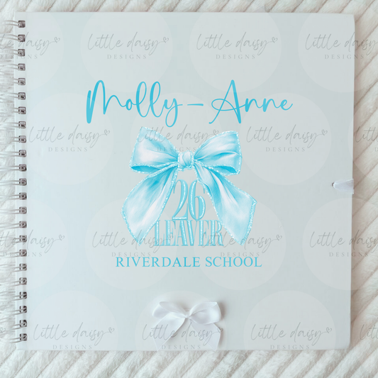 Leavers 2026 Bow Scrapbook