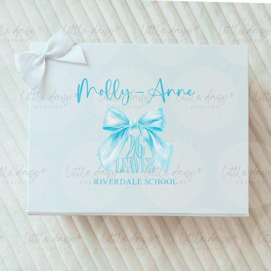 School Leaver Bow Gift Box