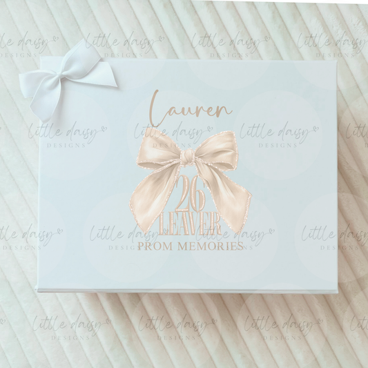 School Leaver Bow Gift Box