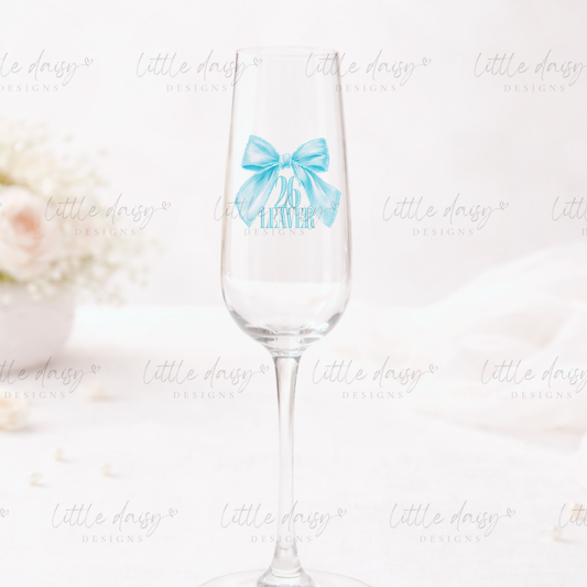 Leaver 2026 Bow Champagne Glass