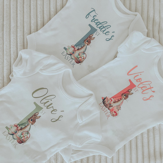First Easter Sleepsuit / Bodysuit
