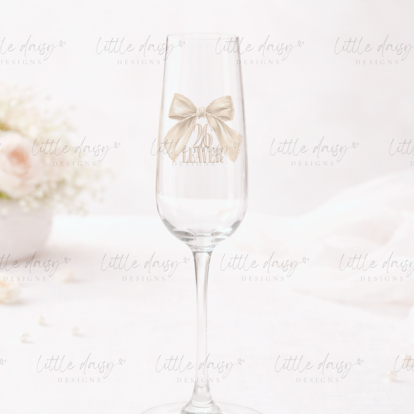 Leaver 2026 Bow Champagne Glass