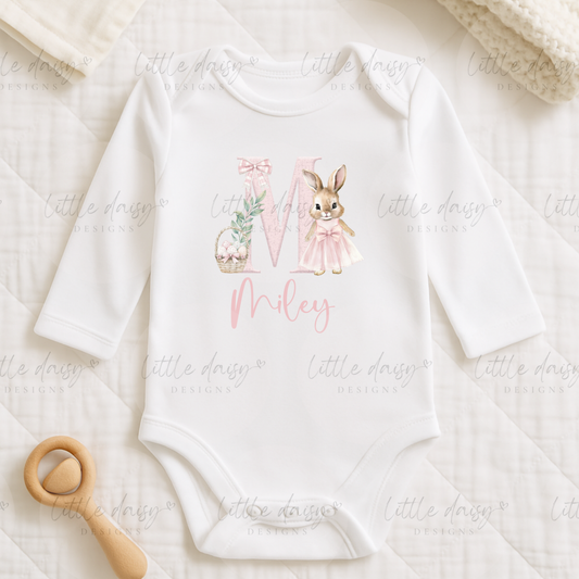 Initial Easter Sleepsuit / Bodysuit