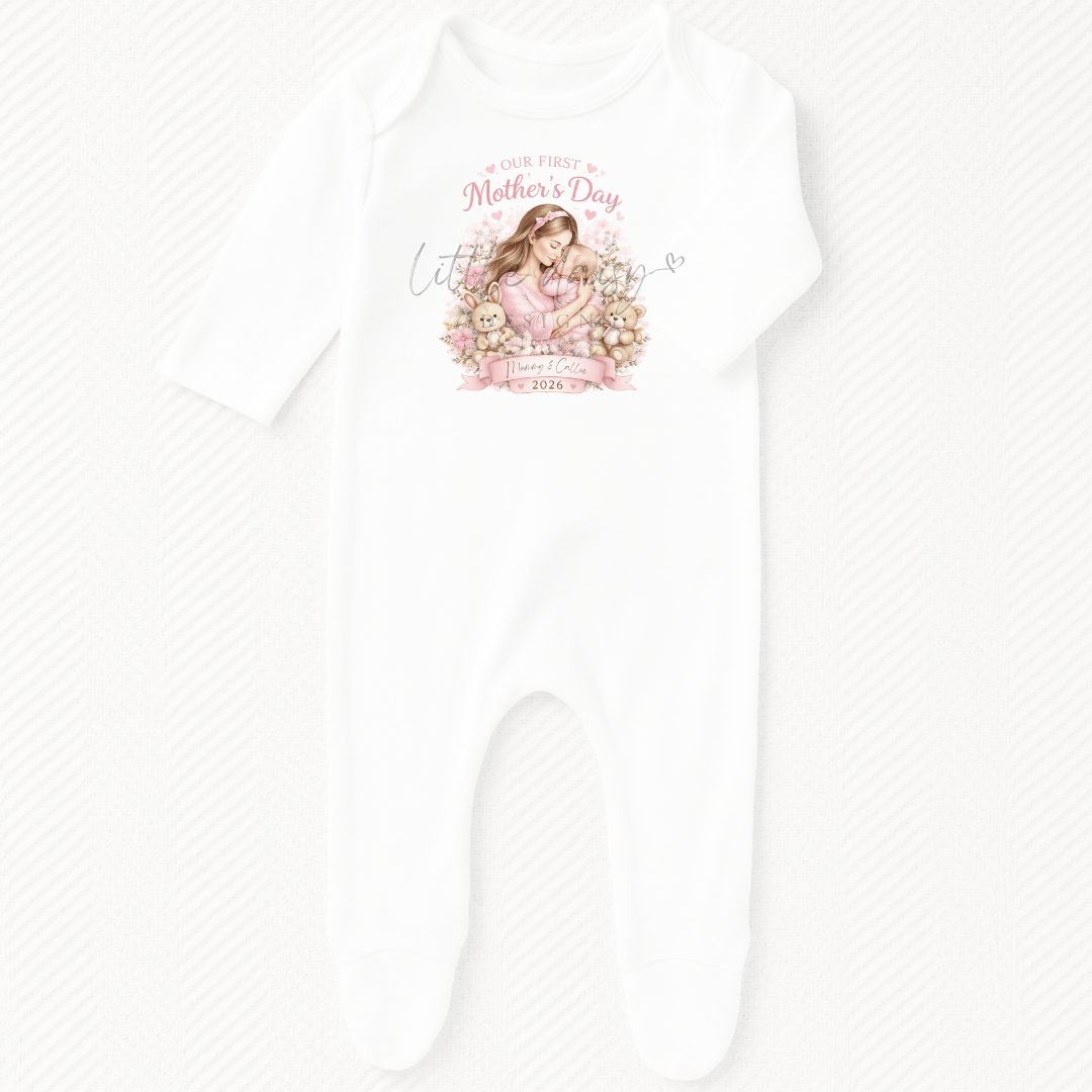 First Mothers Day Sleepsuit / Bodysuit