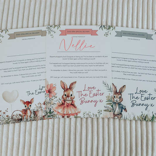 Easter Bunny Certificate