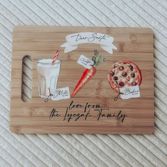 Santa Treat Tray
