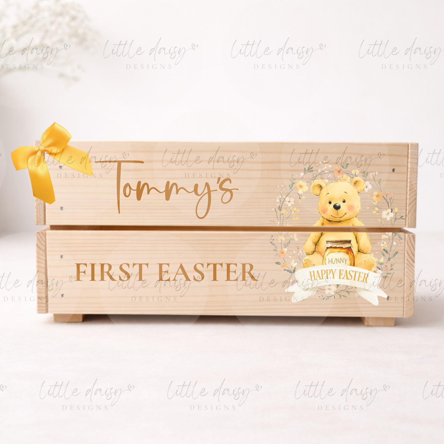 Honey Bear Gift Crate