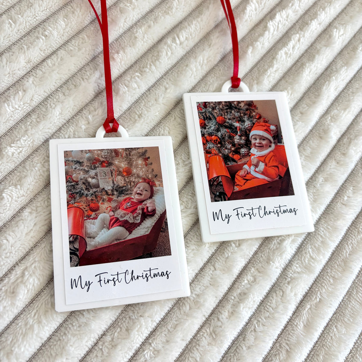 Polaroid Christmas Bauble