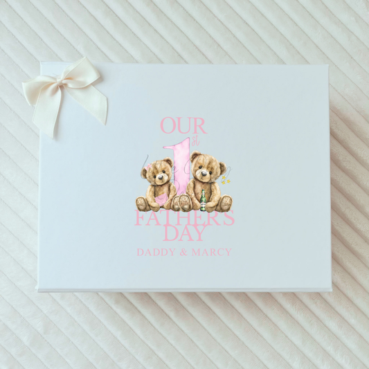 First Fathers Day Gift Box
