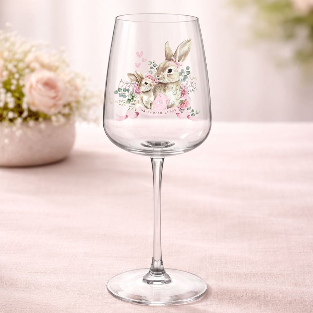 Rabbit Wine Glass