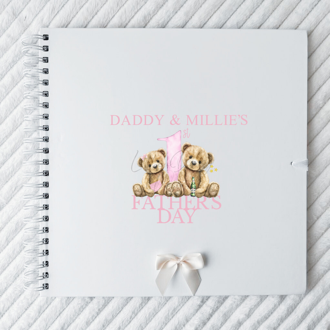 First Fathers Day Scrapbook