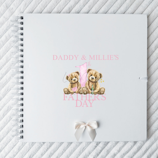 First Fathers Day Scrapbook