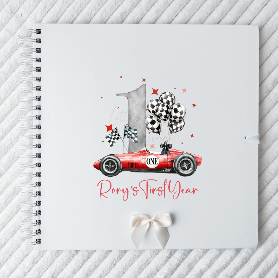 Racing Car Scrapbook