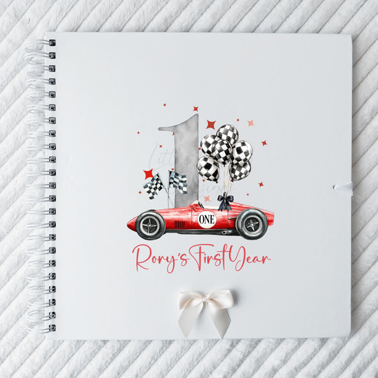 Racing Car Scrapbook