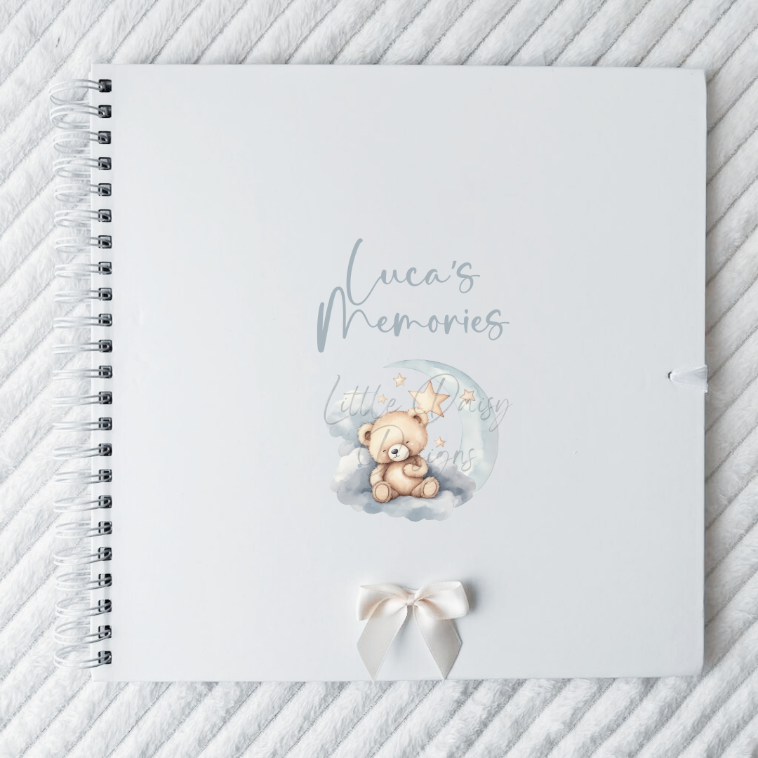 Sleepy Bear Scrapbook