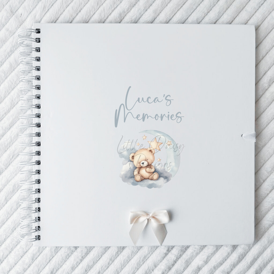 Sleepy Bear Scrapbook