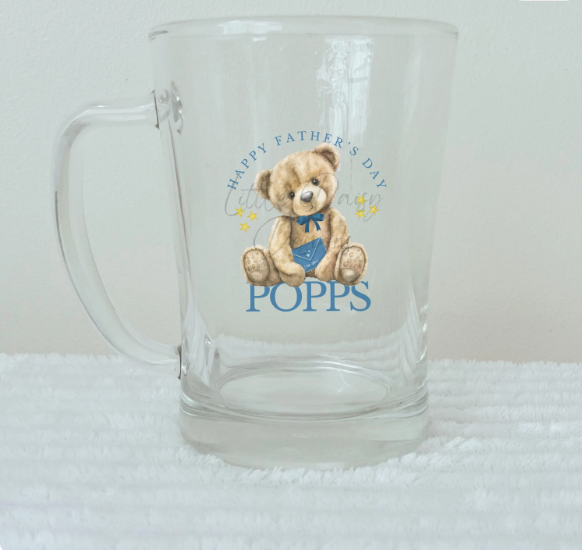 Fathers Day Glass