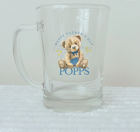 Fathers Day Glass