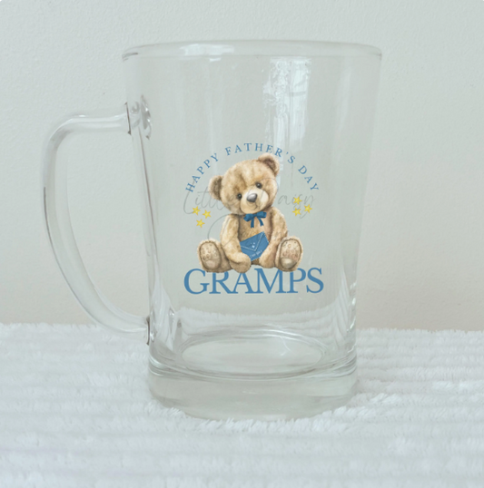 Fathers Day Glass
