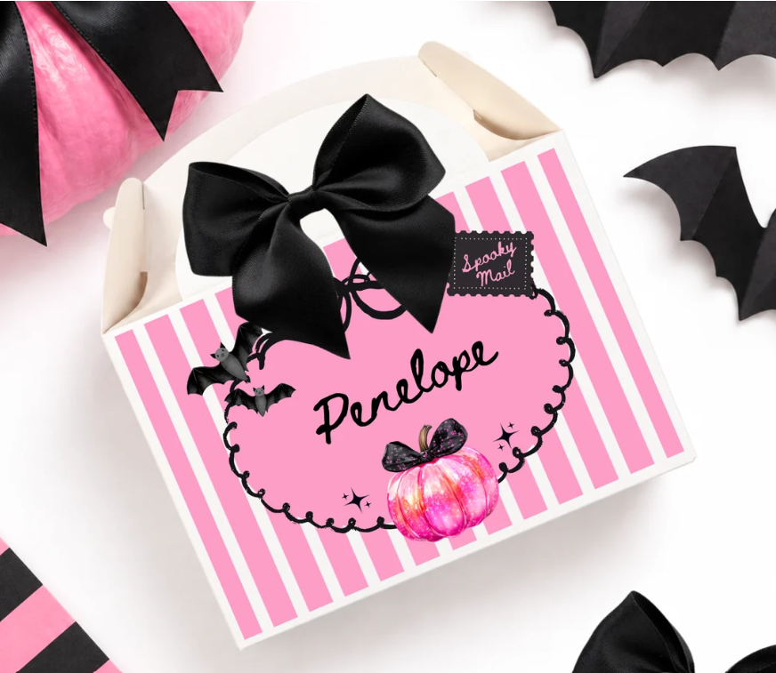 Pink Pumpkin Treat Box