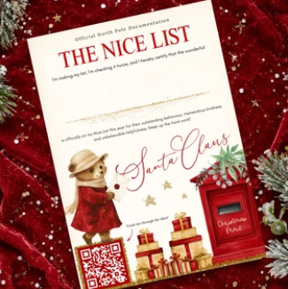 Nice List Certificate