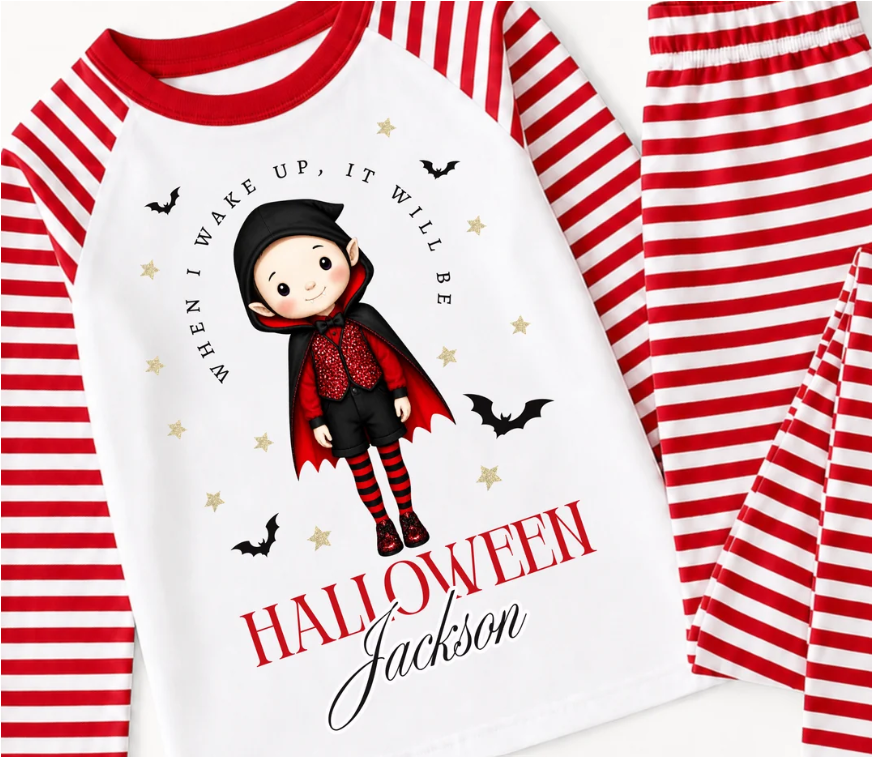 Red Halloween Pyjamas