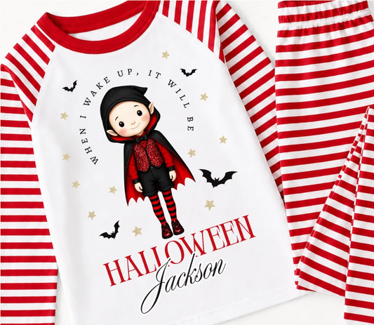 Red Halloween Pyjamas