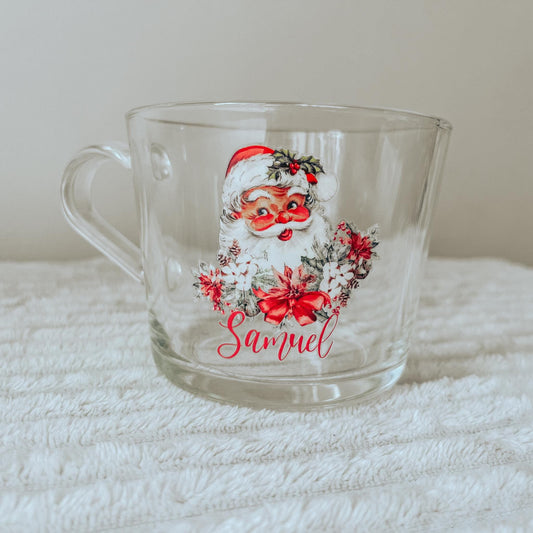 Santa Glass Mug