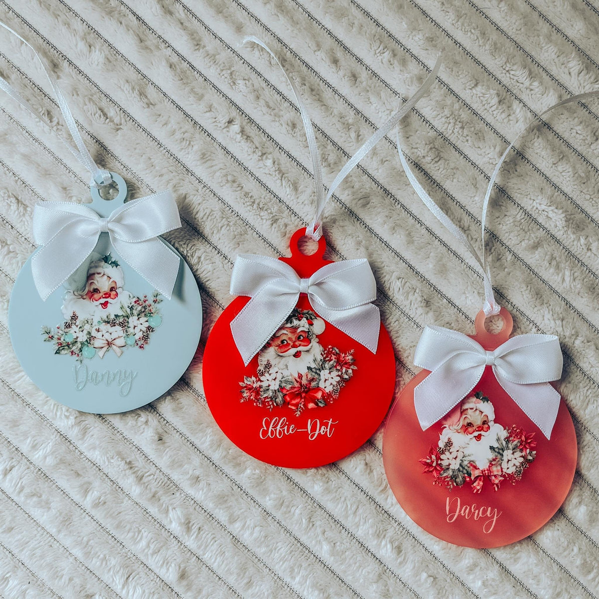 Santa Face Bauble