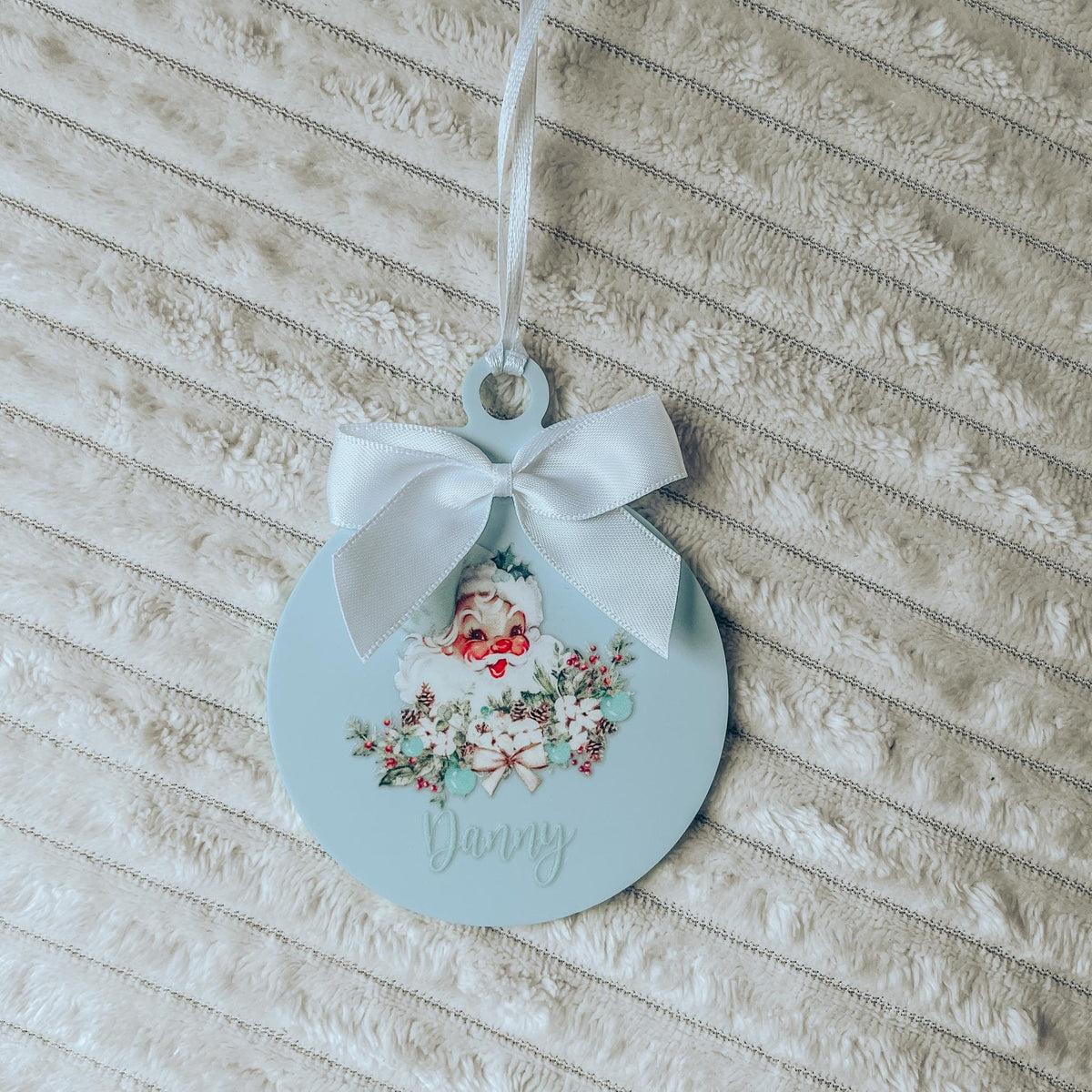 Santa Face Bauble