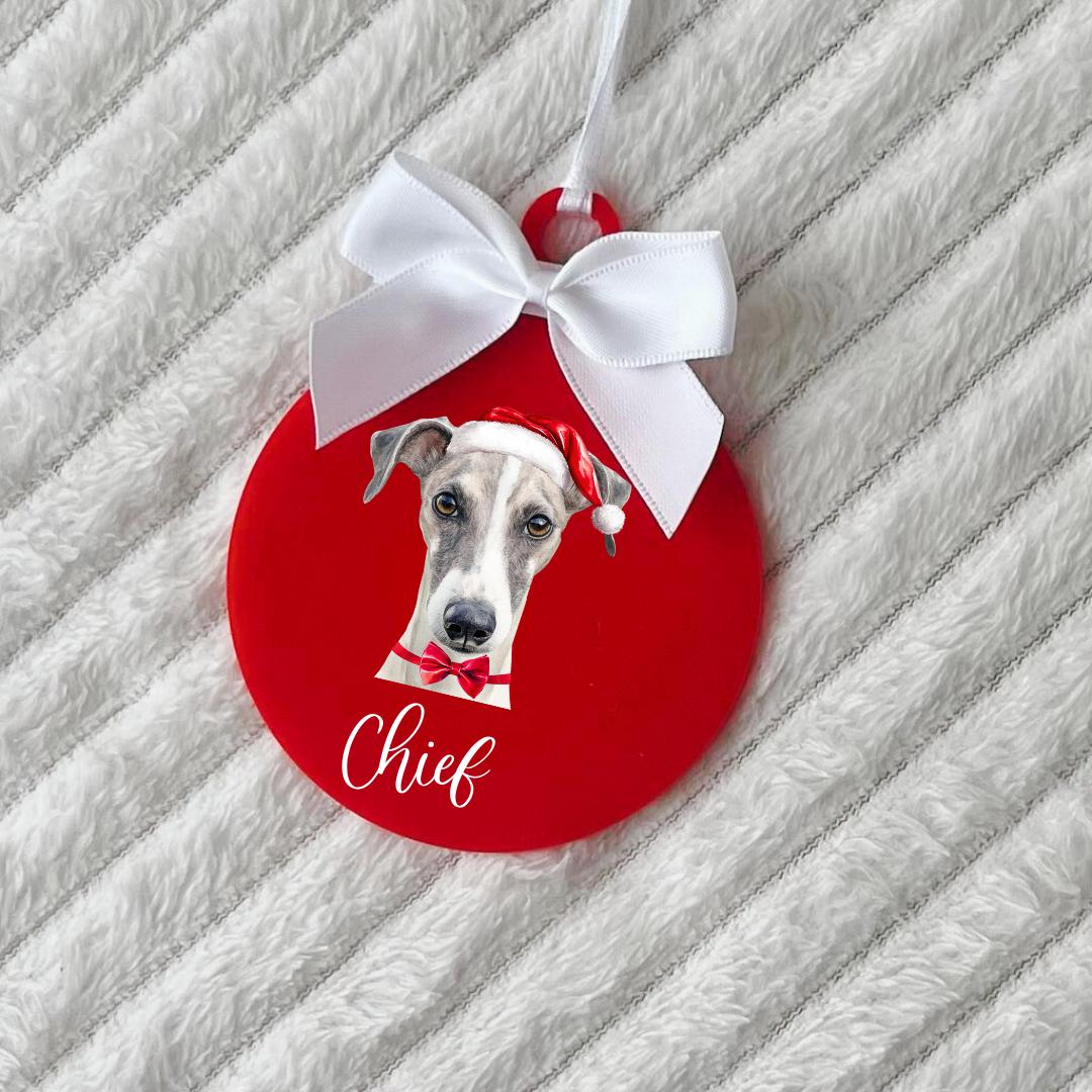 Dog Christmas Baubles