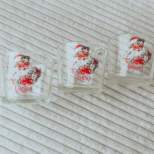 Santa Glass Mug