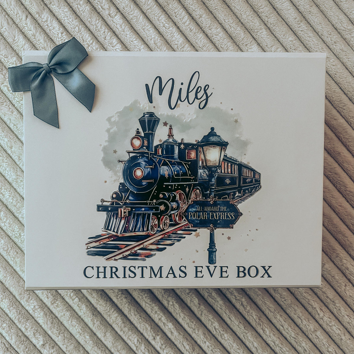 Navy Express Train Gift Box