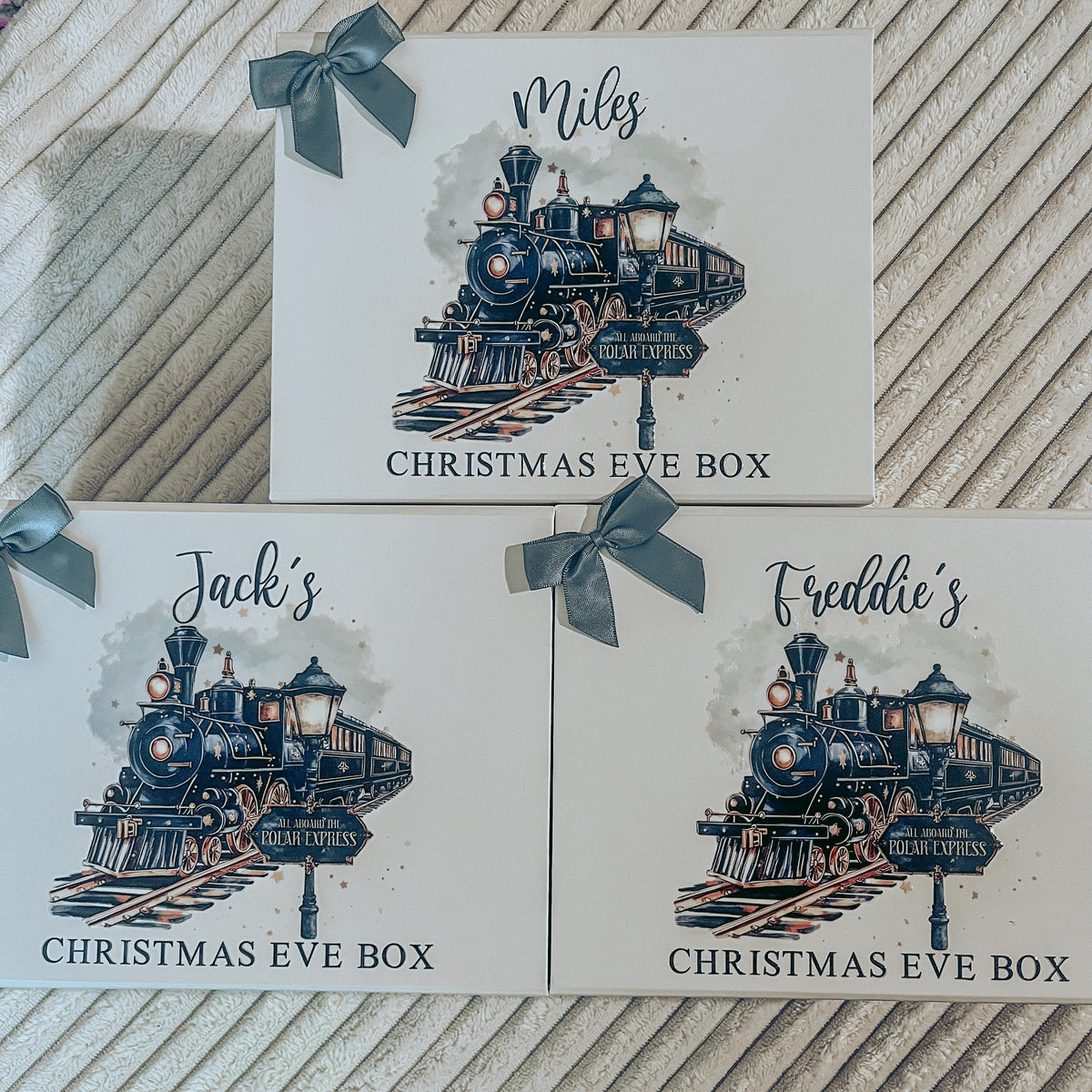 Navy Express Train Gift Box
