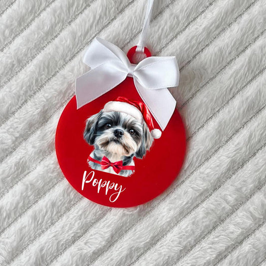 Dog Christmas Baubles