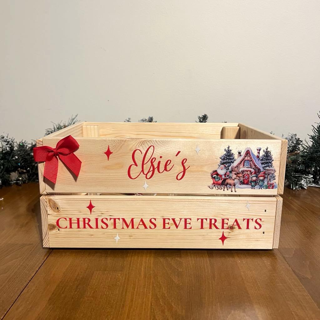 Christmas Scene Crate