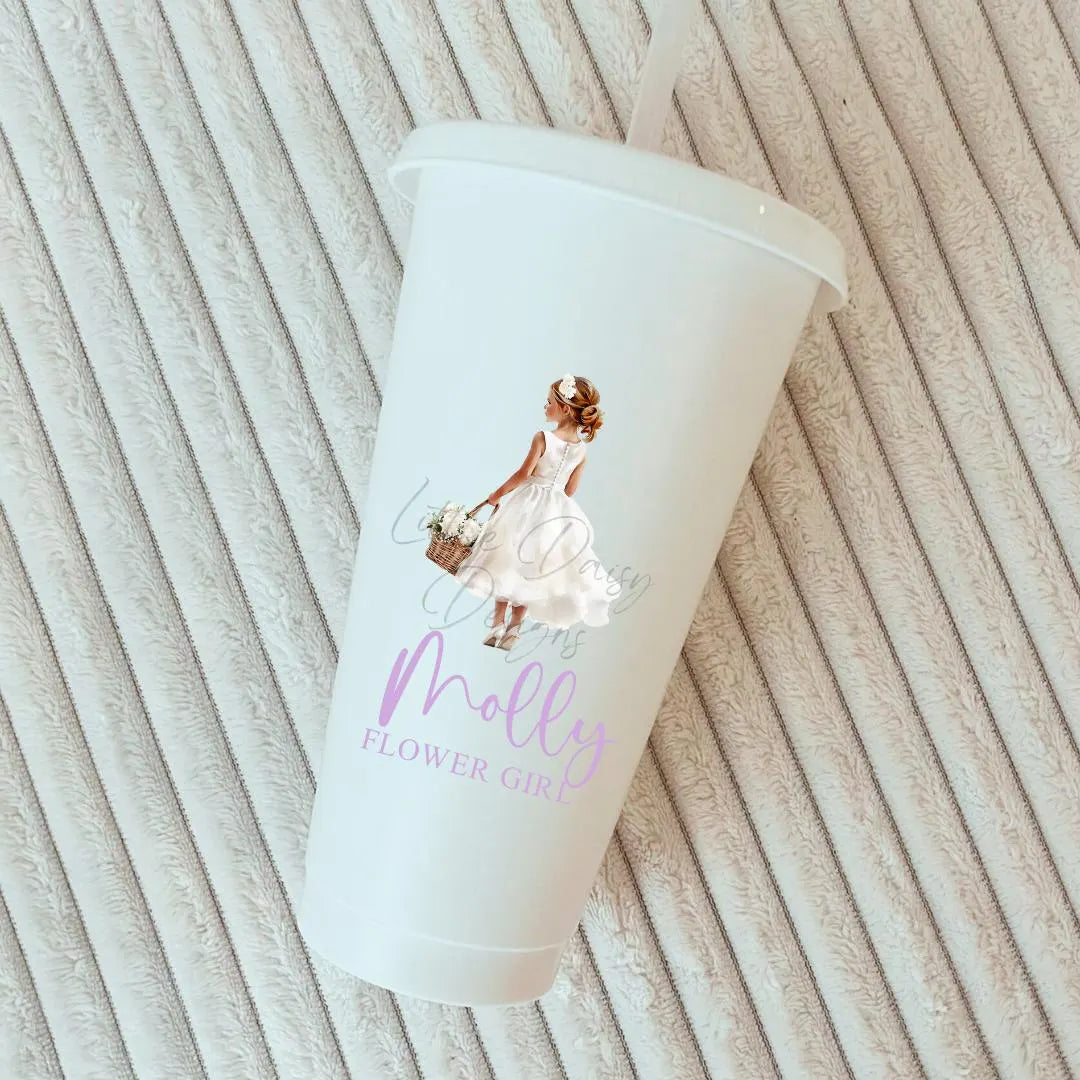 Flower Girl Cold Cup
