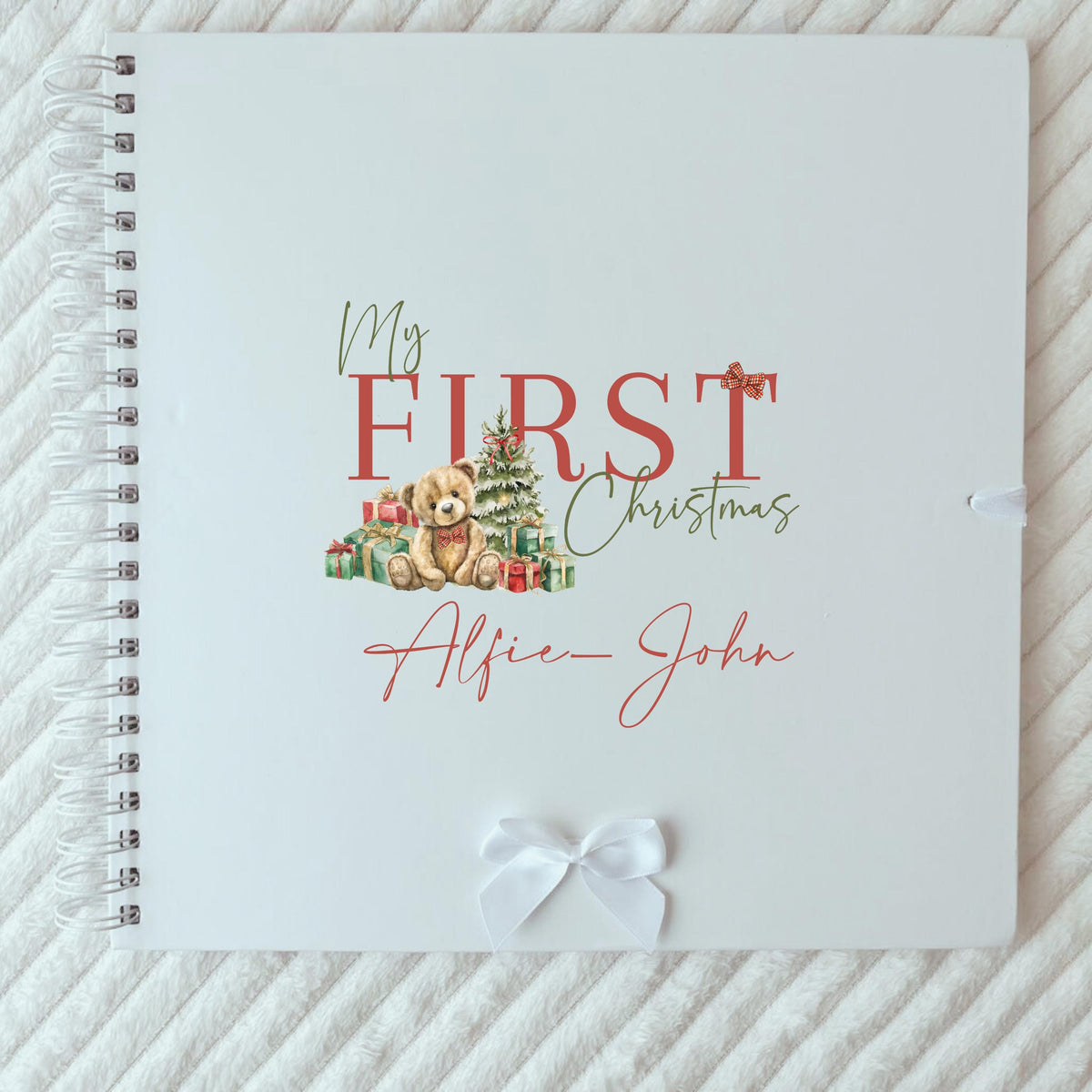 First Christmas Scrapbook