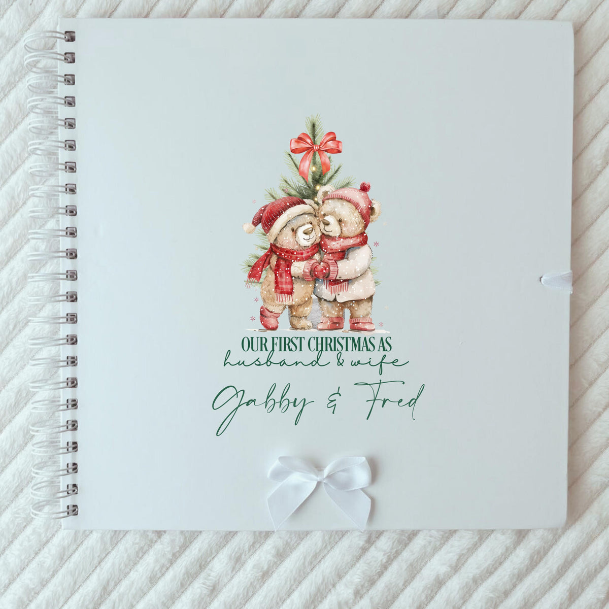 Newlywed Christmas Scrapbook