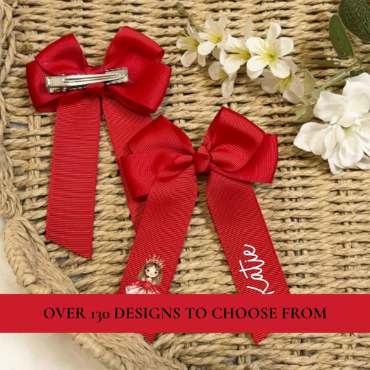Christmas Hair Bow