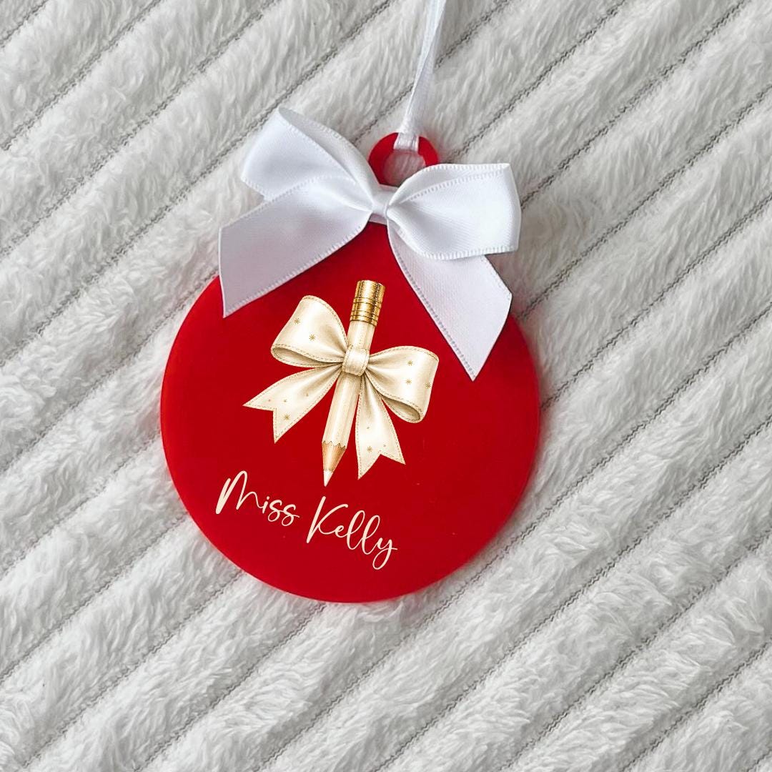 Teacher Bauble