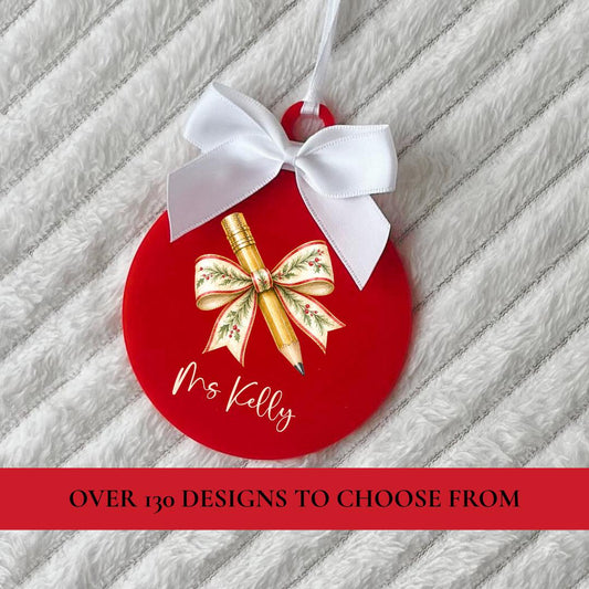 Teacher Bauble